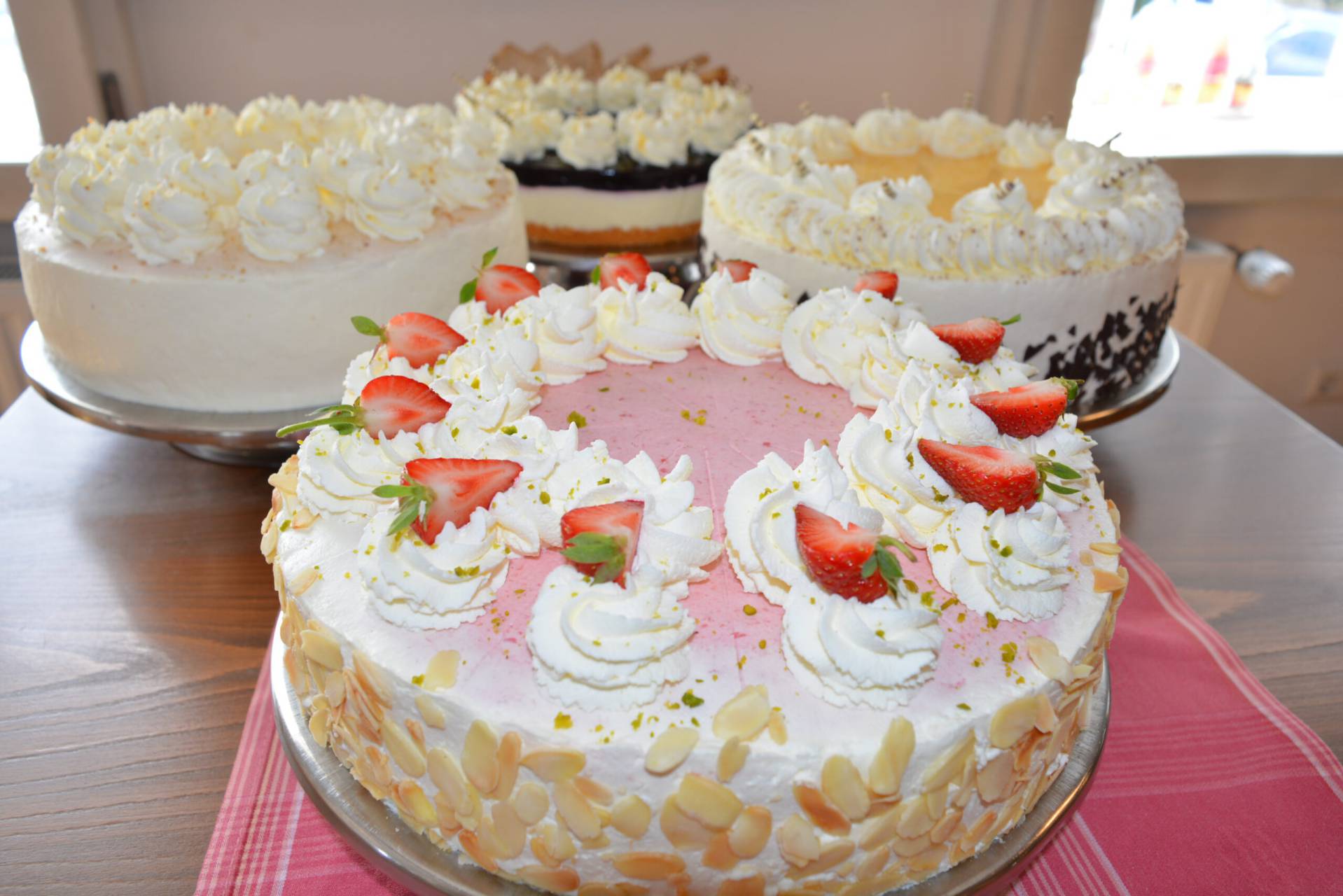 Bunte Torten