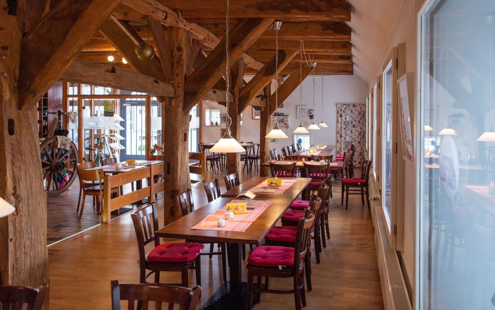 Café im Clüverhaus Innenansicht